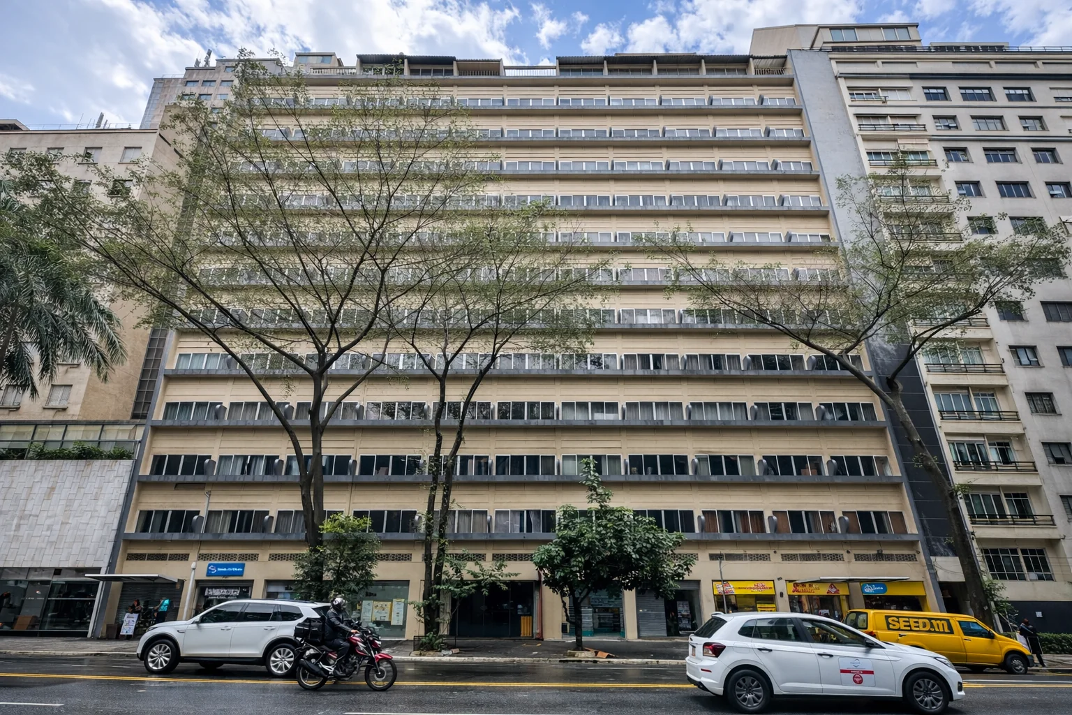 Condomínio Arapuan — restauração de fachada Consolação SP