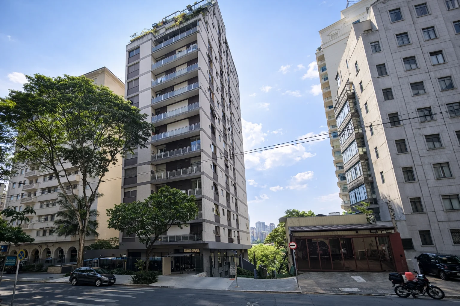 Condomínio Chopin — restauração de fachada Higienópolis SP