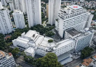 Hospital Samaritano — restauração de fachada Higienópolis SP